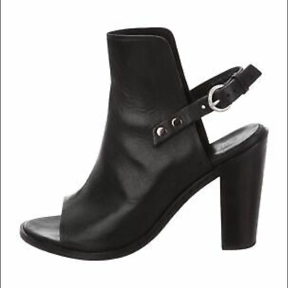 Rag and Bone Leather Peep Toe Heels/Bootie - Picture 5 of 15